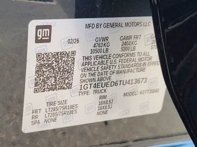 2026 GMC Sierra EV AT4 Extended Range