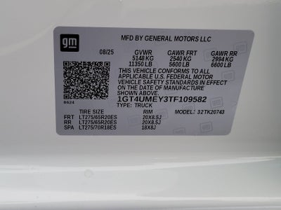 2026 GMC Sierra 2500 HD SLE