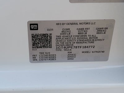 2026 GMC Sierra 2500 HD AT4