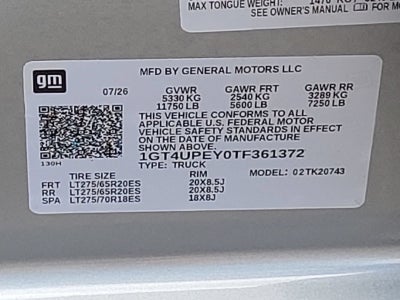 2026 GMC Sierra 2500 HD AT4
