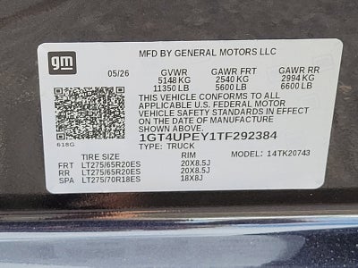2026 GMC Sierra 2500 HD AT4