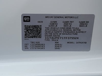 2026 GMC Sierra 2500 HD AT4