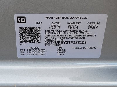 2026 GMC Sierra 2500 HD AT4