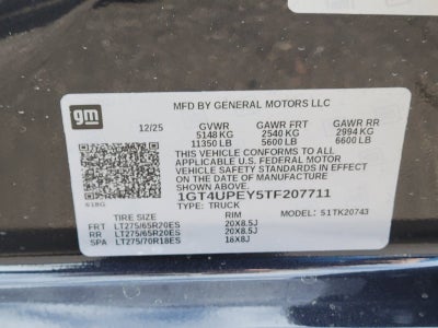 2026 GMC Sierra 2500 HD AT4