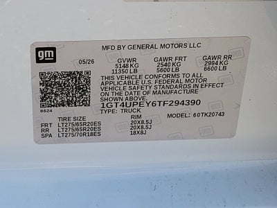 2026 GMC Sierra 2500 HD AT4