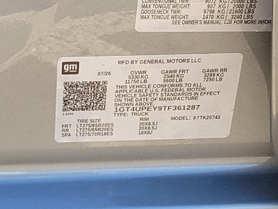 2026 GMC Sierra 2500 HD AT4
