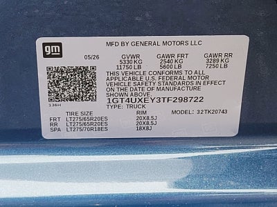 2026 GMC Sierra 2500 HD Denali Ultimate
