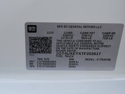 2026 GMC Sierra 2500 HD Denali Ultimate