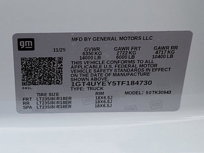 2026 GMC Sierra 3500 HD Denali Ultimate DRW