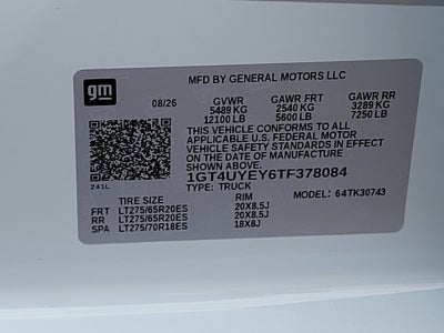 2026 GMC Sierra 3500 HD Denali Ultimate