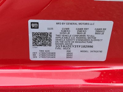 2026 GMC Sierra 2500 HD AT4X