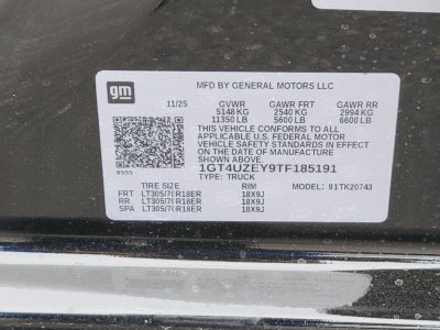 2026 GMC Sierra 2500 HD AT4X