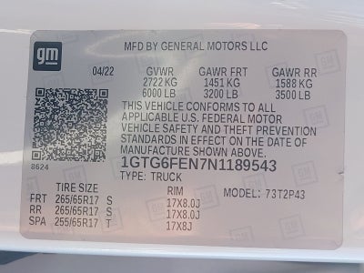 2022 GMC Canyon 4WD AT4 w/Leather