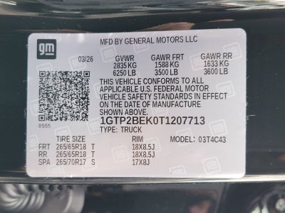 2026 GMC Canyon Elevation