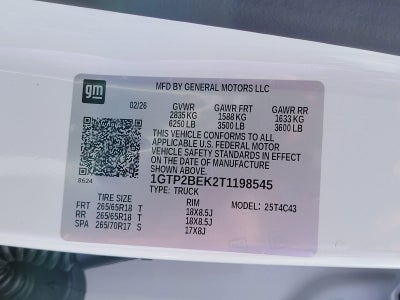 2026 GMC Canyon Elevation