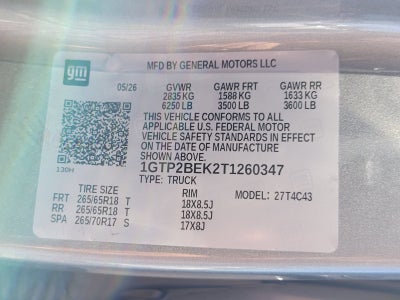 2026 GMC Canyon Elevation
