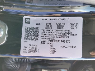 2026 GMC Canyon Elevation