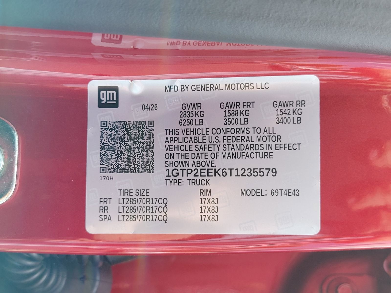 2026 GMC Canyon AT4X