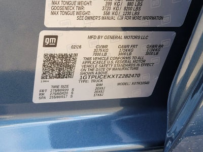 2026 GMC Sierra 1500 Elevation