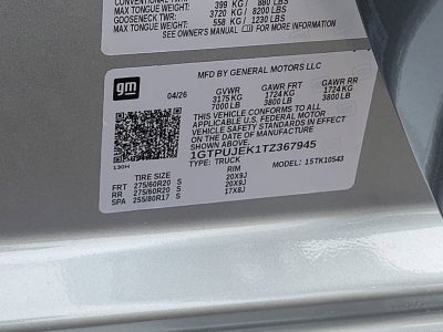2026 GMC Sierra 1500 Elevation
