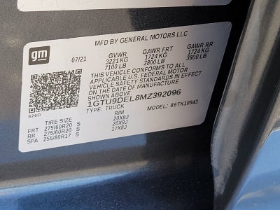 2021 GMC Sierra 1500 SLT