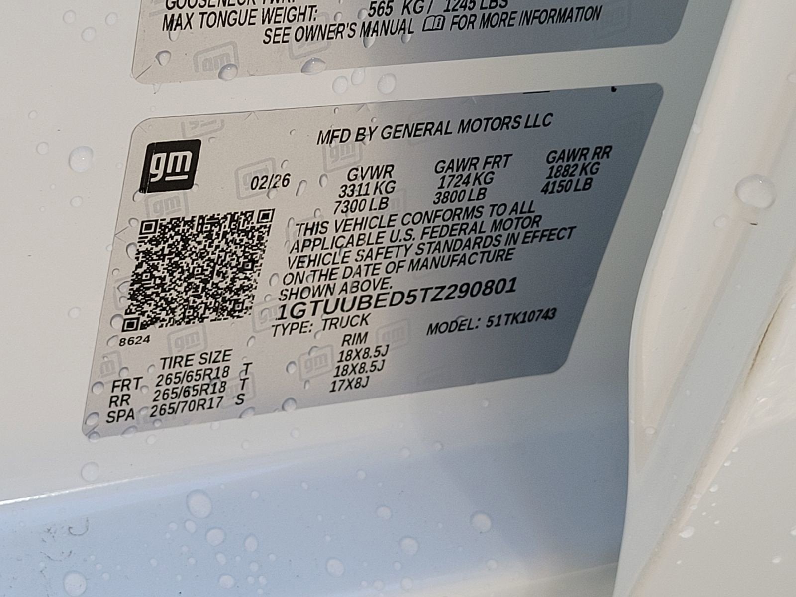 2026 GMC Sierra 1500 SLE