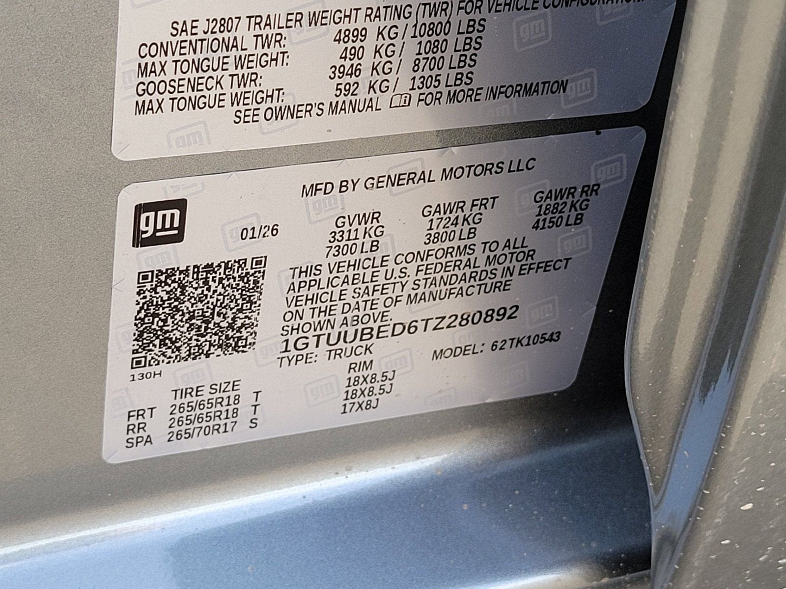 2026 GMC Sierra 1500 SLE