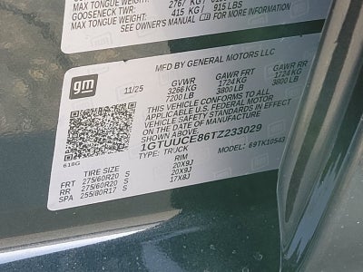 2026 GMC Sierra 1500 Elevation