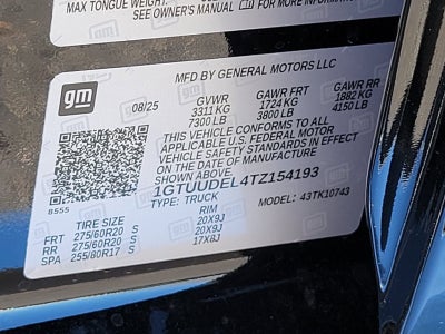 2026 GMC Sierra 1500 SLT