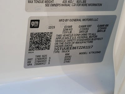 2026 GMC Sierra 1500 AT4