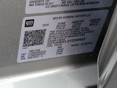 2026 GMC Sierra 1500 AT4