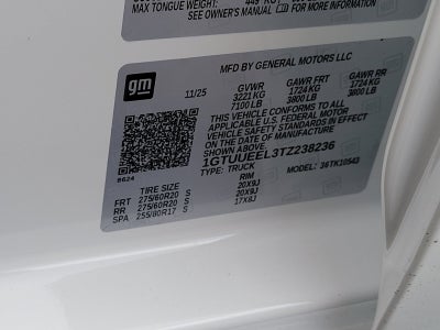 2026 GMC Sierra 1500 AT4