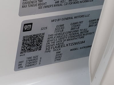 2026 GMC Sierra 1500 AT4