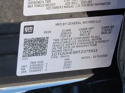 2026 GMC Sierra 1500 Denali Ultimate