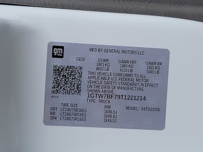2026 GMC Savana Cargo Work Van