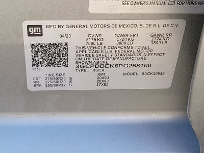 2023 Chevrolet Silverado 1500 Custom