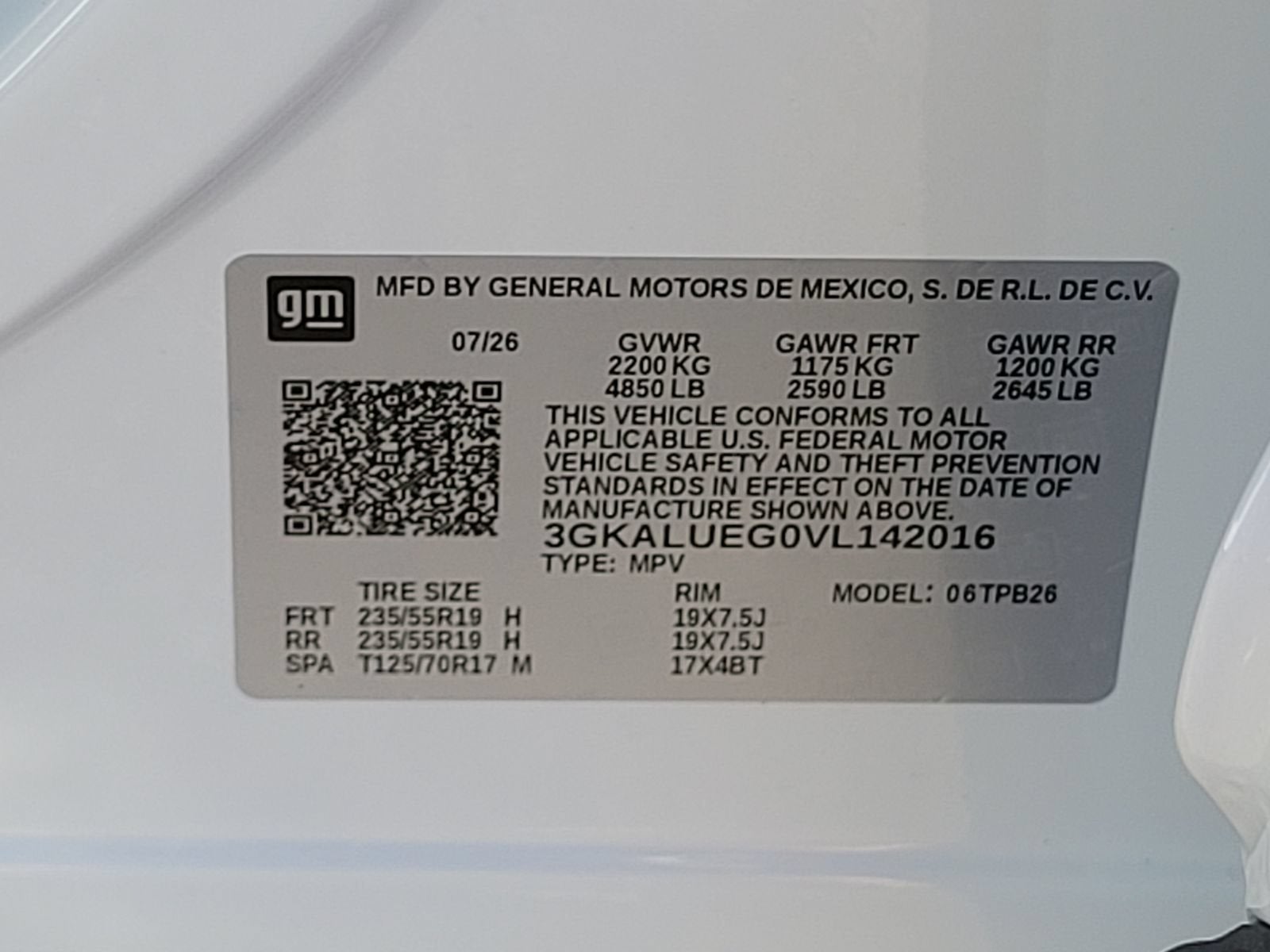 2027 GMC Terrain Elevation