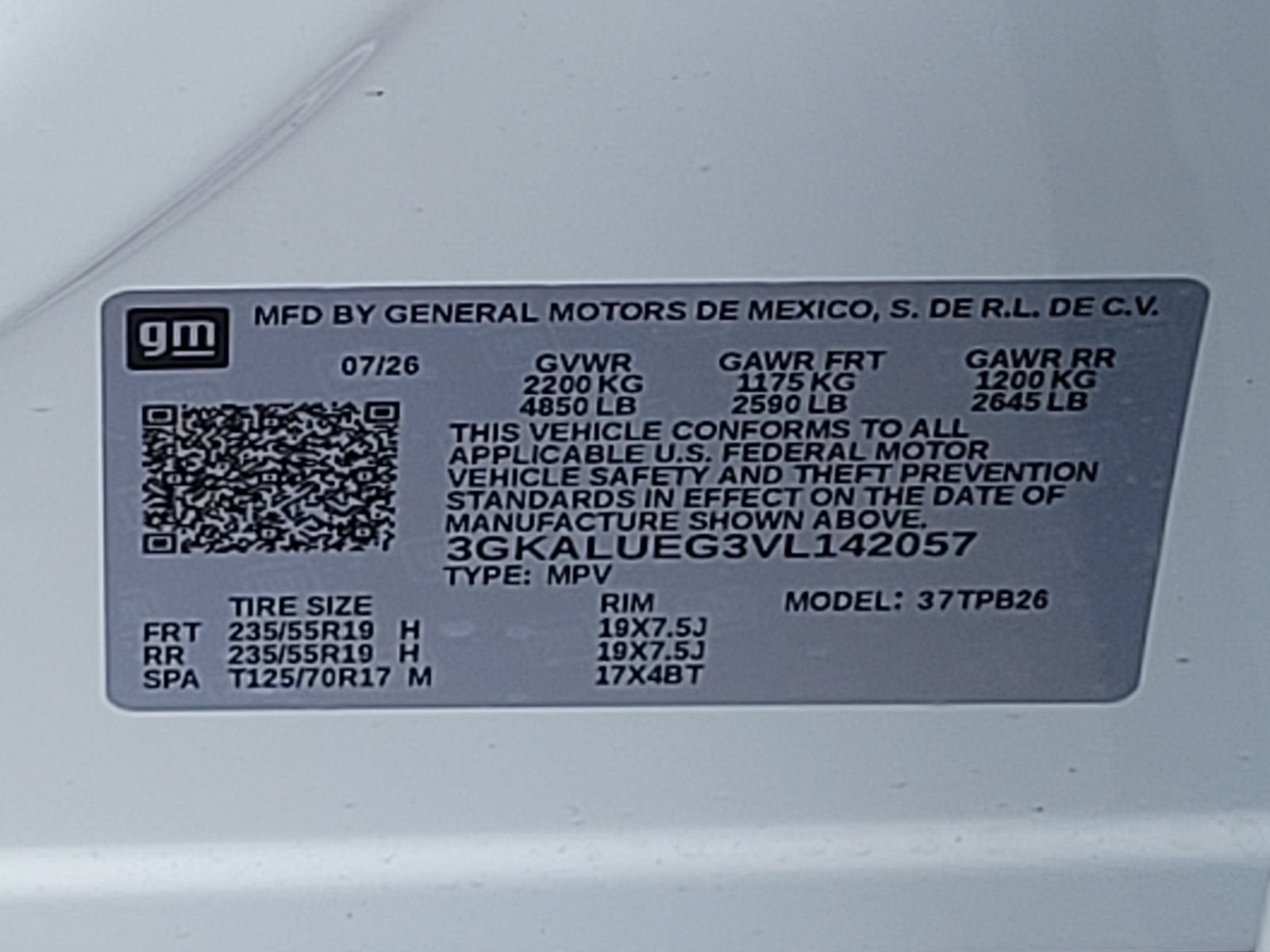 2027 GMC Terrain Elevation
