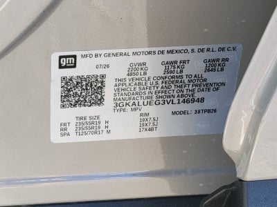 2027 GMC Terrain Elevation