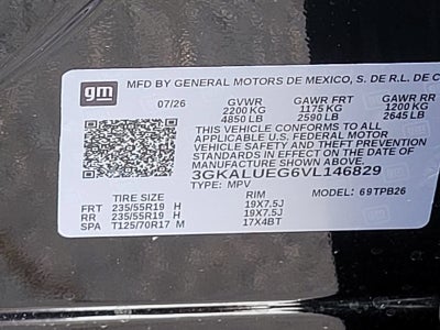 2027 GMC Terrain Elevation