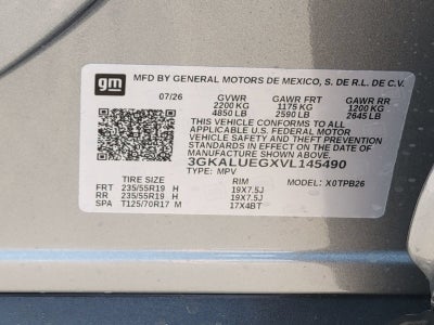 2027 GMC Terrain Elevation