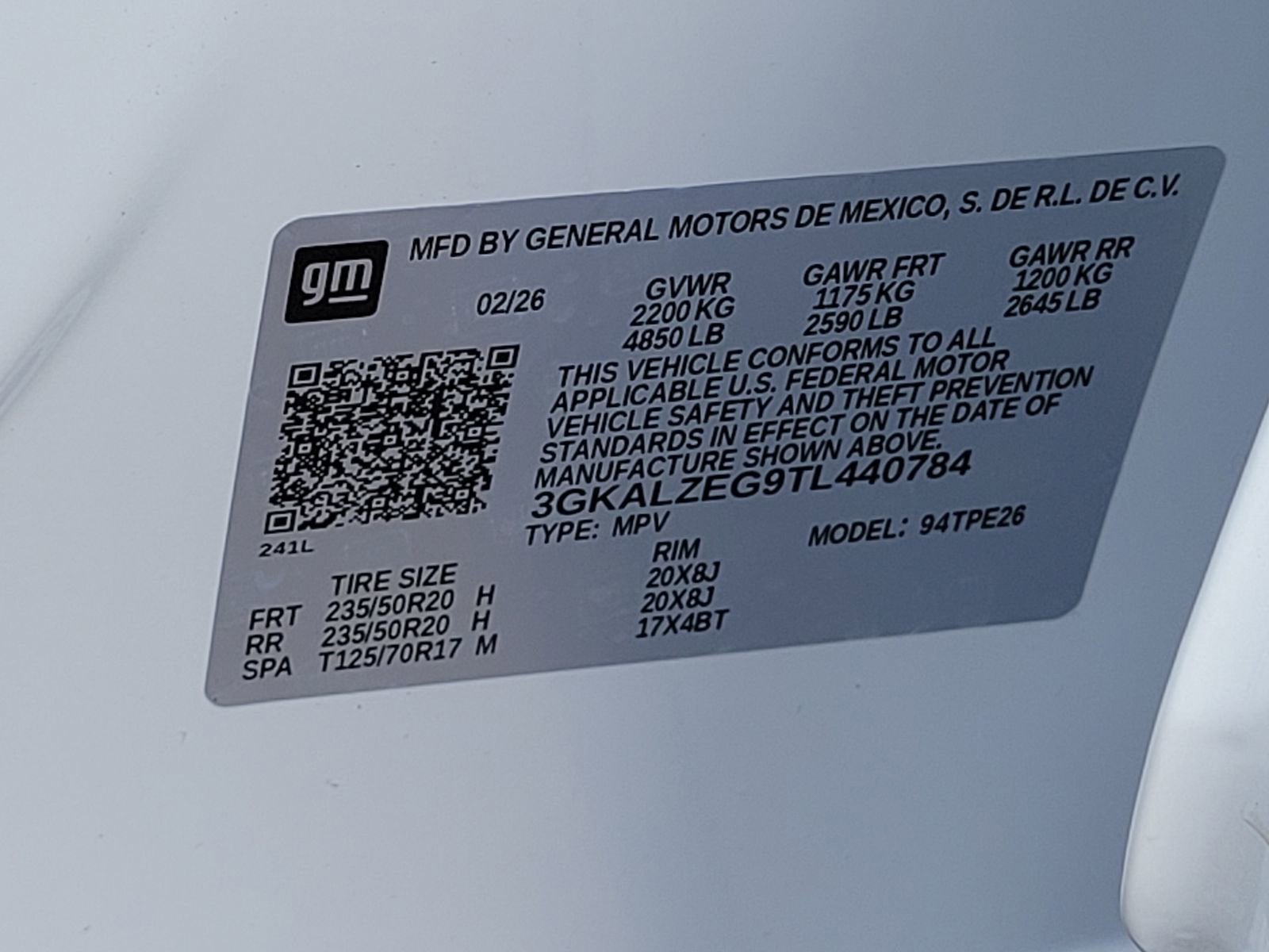 2026 GMC Terrain Denali