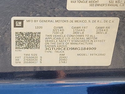 2021 GMC Sierra 1500 Elevation