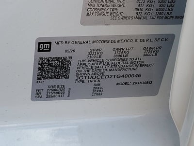 2026 GMC Sierra 1500 Elevation