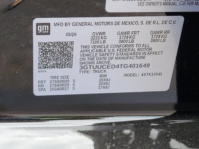 2026 GMC Sierra 1500 Elevation