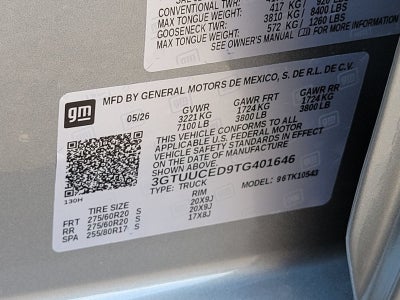 2026 GMC Sierra 1500 Elevation