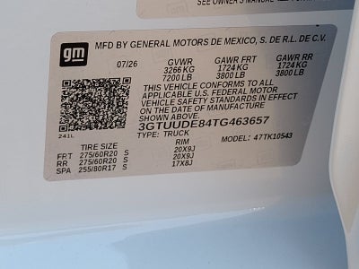 2026 GMC Sierra 1500 SLT
