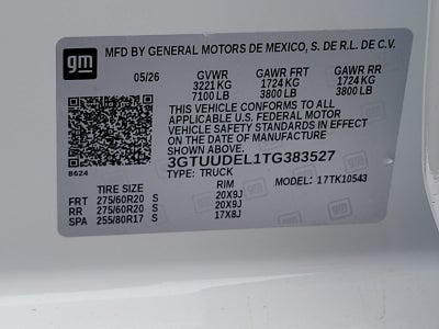 2026 GMC Sierra 1500 SLT
