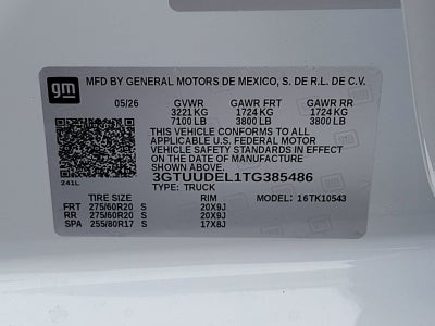 2026 GMC Sierra 1500 SLT