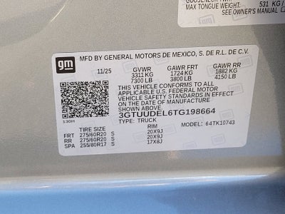 2026 GMC Sierra 1500 SLT